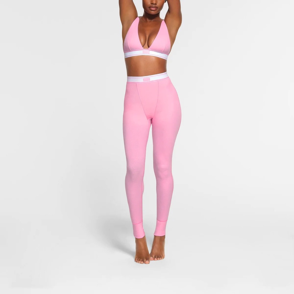 SKIMS Bubblegum Pink Multi Leggings